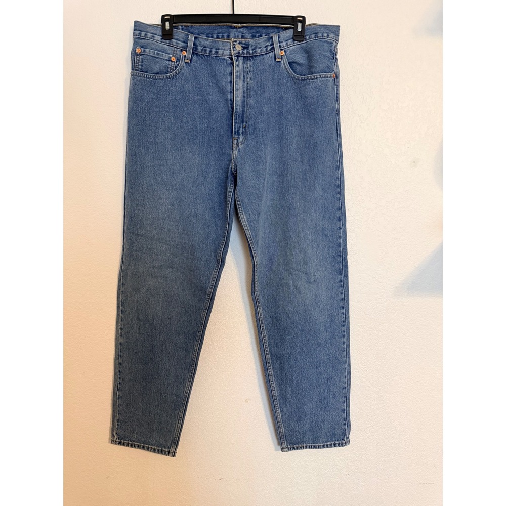Levi's 550 92 Jeans‎ Mens W38 L34 Relaxed Fit Blue Denim Straight Leg